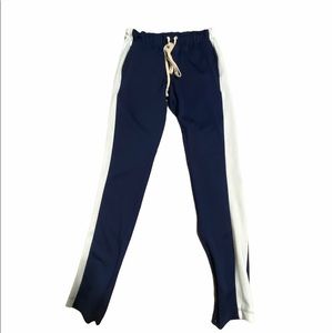 Navy Retro Track Pants